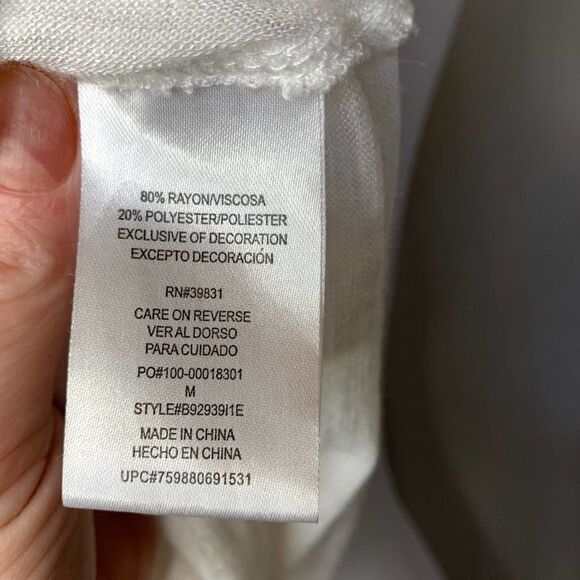 Democracy Cold Shoulder T-Shirt Size Medium - Picture 5 of 9